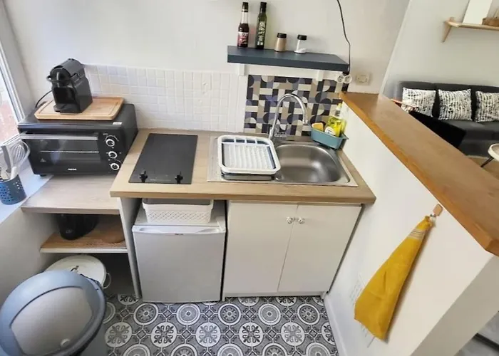 Studio Le Cosy Beach - Plage 50M - Rue Gratuite